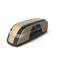 Tesla Robovan Self-Driving Car Simplified PNG & PSD Images
