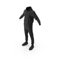 Work Out Outfit Black PNG & PSD Images