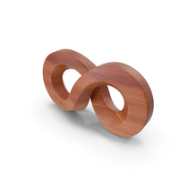 Wooden Infinity Symbol PNG & PSD Images