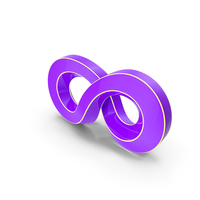 Infinity Symbol Glow PNG & PSD Images
