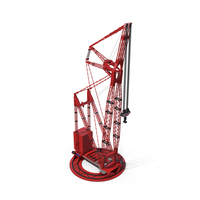 Lattice Boom Crane PNG & PSD Images