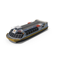 River Sightseeing Cruise Boat Mockup PNG & PSD Images