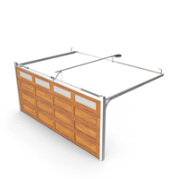 Mechanic Garage Door Wooden PNG & PSD Images