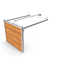 Retractable Garage Door Wooden PNG & PSD Images