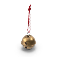 Round Christmas Bell PNG & PSD Images