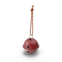 Round Christmas Bell PNG & PSD Images