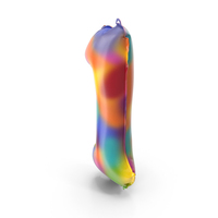 Rainbow Balloon 1 PNG & PSD Images