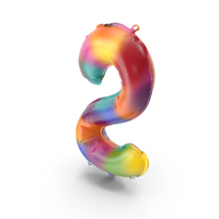 Rainbow Balloon 2 PNG & PSD Images