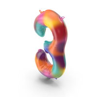 Rainbow Balloon 3 PNG & PSD Images