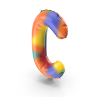 Rainbow Balloon C PNG & PSD Images
