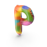 Rainbow Balloon P PNG & PSD Images