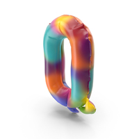 Rainbow Balloon Q PNG & PSD Images