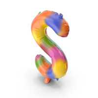Rainbow Balloon S PNG & PSD Images