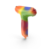 Rainbow Balloon T PNG & PSD Images