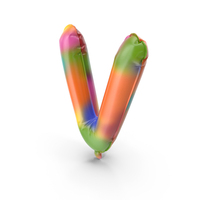 Rainbow Balloon V PNG & PSD Images