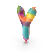 Rainbow Balloon Y PNG & PSD Images
