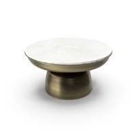 Dallas Coffee Table Gold PNG & PSD Images