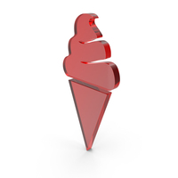 Ice Cream Icon Glass PNG & PSD Images