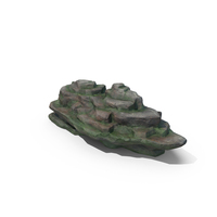 Mossy Stone Mount PNG & PSD Images