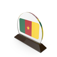 Cameroon Flag Trophy PNG & PSD Images