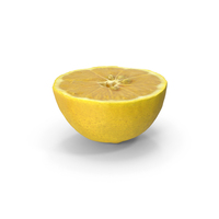 Half Of Lemon PNG & PSD Images