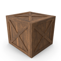 Wooden Shipping Box Wooden Crate PNG & PSD Images