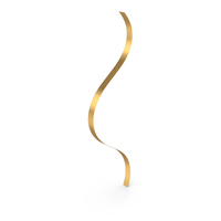 Gold Ribbon PNG & PSD Images