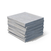 Concrete Panels Stack PNG & PSD Images