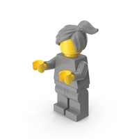Lego Minifigure Female Arms Middle PNG & PSD Images