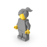 Lego Minifigure Female Neutral PNG & PSD Images