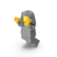 Lego Minifigure Female Jumping PNG & PSD Images