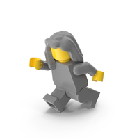 Lego Minifigure Female Running PNG & PSD Images
