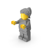 Lego Minifigure Female Arms Middle PNG & PSD Images