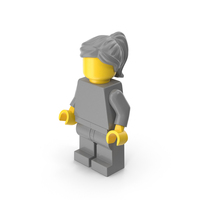 Lego Minifigure Female Neutral PNG & PSD Images