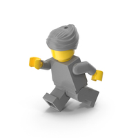 Lego Minifigure Female Running PNG & PSD Images