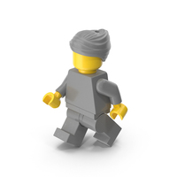 Lego Minifigure Female Walking PNG & PSD Images