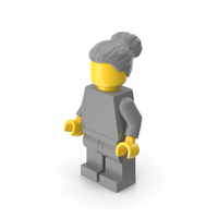 Lego Minifigure Female Neutral PNG & PSD Images