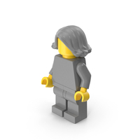 Lego Minifigure Female Neutral PNG & PSD Images