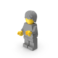 Lego Minifigure Male 1 Arm Middle PNG & PSD Images