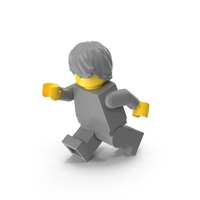 Lego Minifigure Male Running PNG & PSD Images