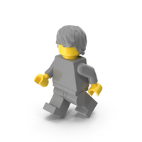Lego Minifigure Male Walking PNG & PSD Images
