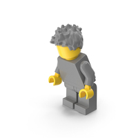 Minifigure Male Bent Down PNG & PSD Images