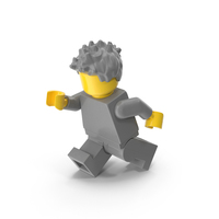Minifigure Male Running PNG & PSD Images