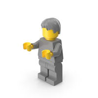 Lego Minifigure Male Arms Middle PNG & PSD Images