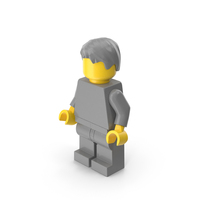 Lego Minifigure Male Neutral PNG & PSD Images