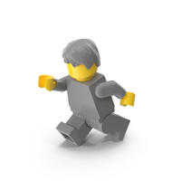 Lego Minifigure Male Running PNG & PSD Images