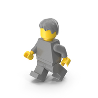 Lego Minifigure Male Walking PNG & PSD Images