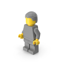Lego Minifigure Male Neutral PNG & PSD Images