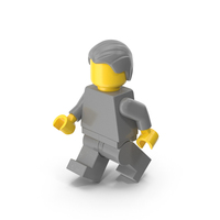 Lego Minifigure Male 5 Walking PNG & PSD Images
