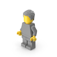 Lego Minifigure Male Neutral PNG & PSD Images